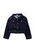 A Blue Lightweight Jackets from Petit Bateau in size 4T for girl. (Front View)