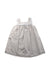 A White Sleeveless Dresses from Purete du... Bebe in size 5T for girl. (Back View)