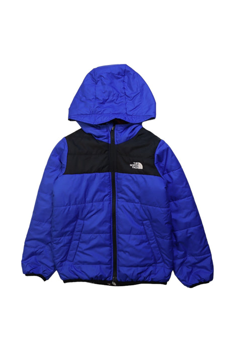 A Multicolour Puffer/Quilted Jackets from The North Face in size 6T for boy. (Back View)