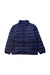 A Navy Puffer/Quilted Jackets from Patagonia in size 5T for neutral. (Front View)