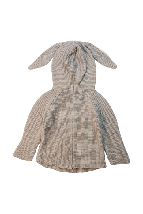 A Beige Knit Sweaters from Oeuf in size 12-18M for girl. (Back View)