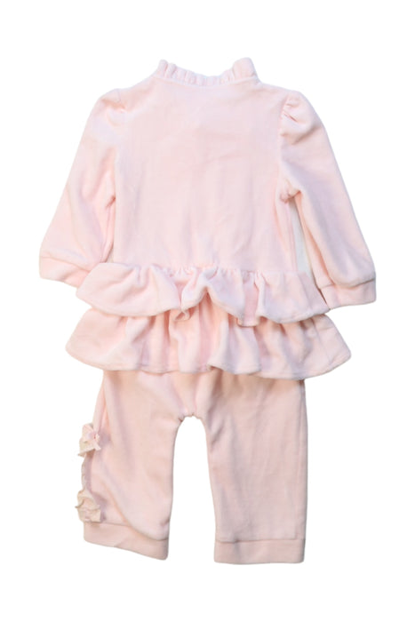 A Pink Long Sleeve Jumpsuits from Nicholas & Bears in size 6-12M for girl. (Back View)