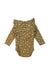 A Green Long Sleeve Bodysuits from Jamie Kay in size 3-6M for girl. (Back View)