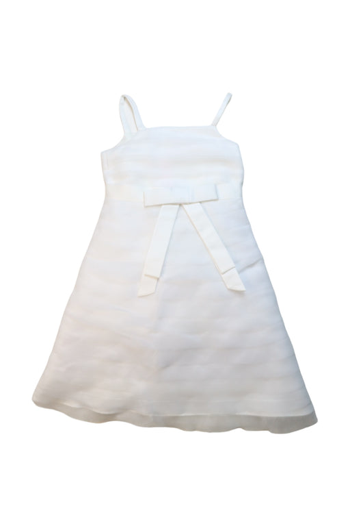 A White Sleeveless Dresses from Nicholas & Bears in size 4T for girl. (Front View)