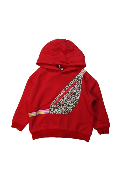 A Multicolour Hooded Sweatshirts from Little Marc Jacobs in size 4T for girl. (Front View)