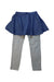 A Blue Leggings from Miki House in size 4T for girl. (Front View)