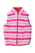 A Multicolour Outerwear Vests from Miki House in size 2T for girl. (Back View)