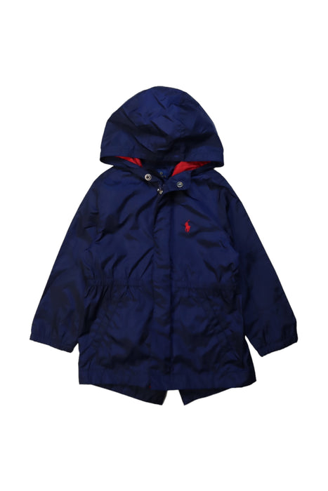 A Navy Lightweight Jackets from Polo Ralph Lauren in size 4T for boy. (Front View)