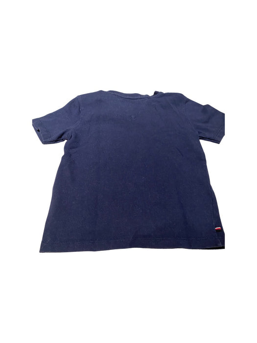 A Navy Short Sleeve T Shirts from Tommy Hilfiger in size 6-12M for neutral. (Back View)