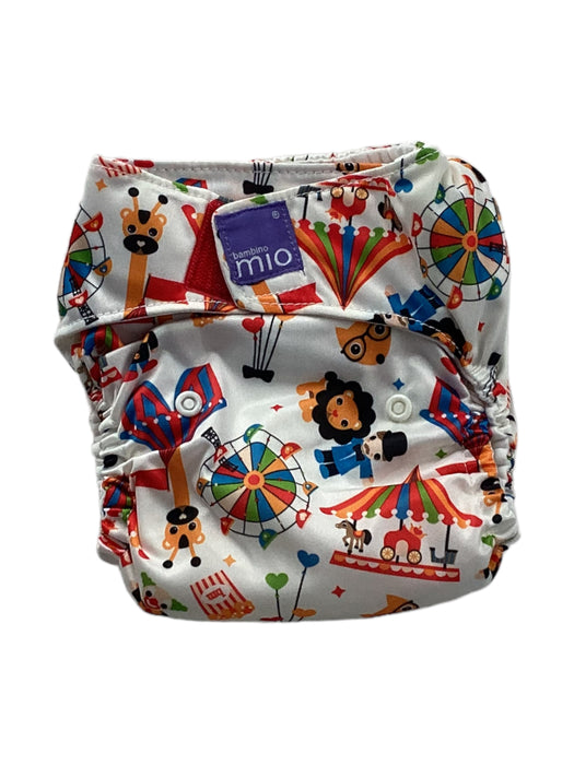 A Multicolour Cloth Diapers from Bambino Mio in size O/S for neutral. (Front View)