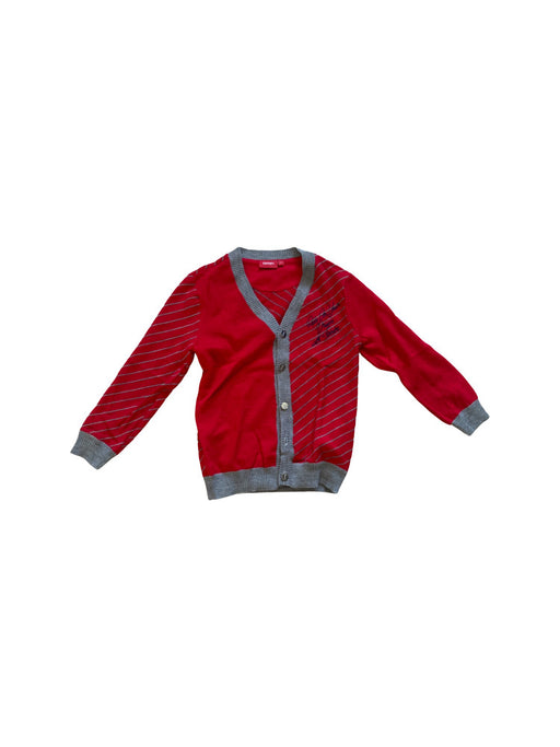 A Red Cardigans from Ferrari in size 6T for neutral. (Front View)