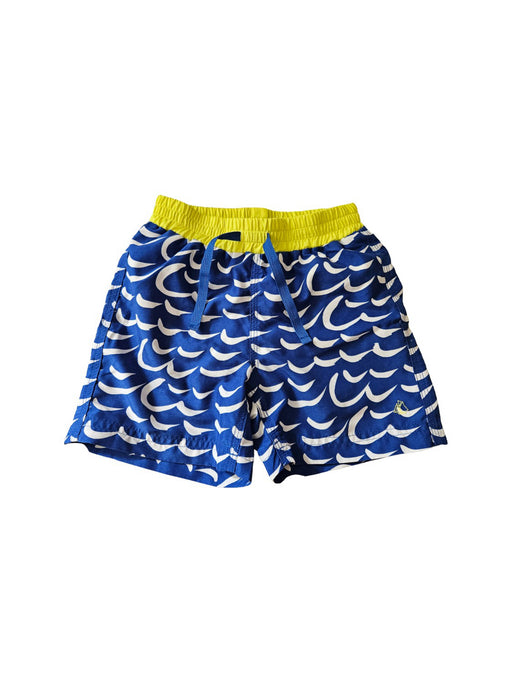 A Blue Swim Shorts from Petit Bateau in size 4T for boy. (Front View)