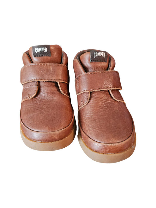 A Brown Casual Boots from Camper in size 3T for neutral. (Front View)