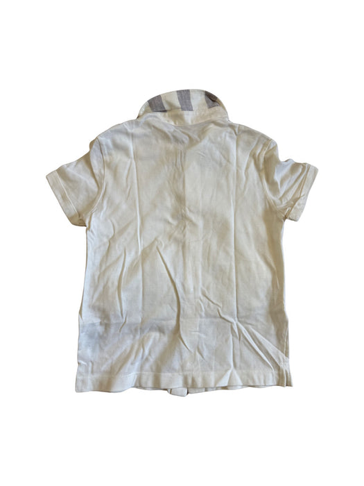 A Beige Short Sleeve Shirts from Nicholas & Bears in size 6T for boy. (Back View)