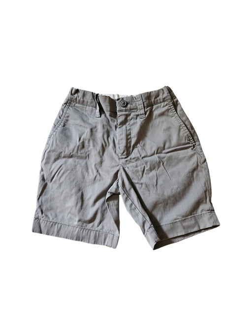 A Grey Shorts from Crewcuts in size 4T for neutral. (Front View)