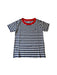 A Navy Short Sleeve T Shirts from Petit Bateau in size 6T for neutral. (Front View)