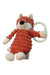 A Orange Soft Toys from Jellycat in size O/S for neutral. (Front View)