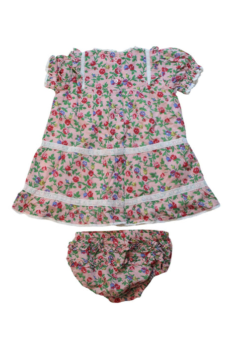 A Multicolour Dress Sets from Boden in size 3-6M for girl. (Back View)