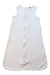 A White Sleepsacs from Purebaby in size 0-3M for neutral. (Front View)