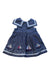 A Multicolour Sleeveless Dresses from Jojo Maman Bébé in size 0-3M for girl. (Back View)