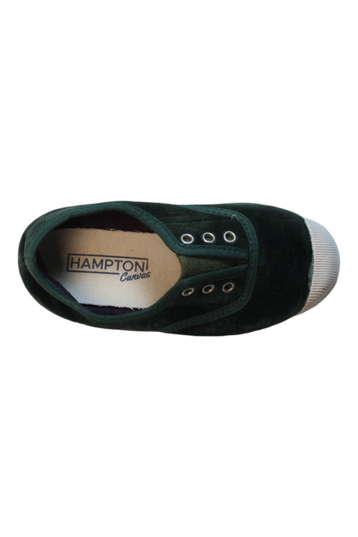 A Multicolour Slip Ons from Hampton Canvas in size 5T for neutral. (Front View)