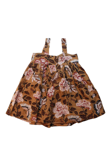 A Multicolour Sleeveless Dresses from Janie & Jack in size 3T for girl. (Back View)