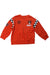 A Red Crewneck Sweatshirts from Stella McCartney in size 6T for boy. (Front View)