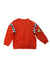 A Red Crewneck Sweatshirts from Stella McCartney in size 6T for boy. (Back View)