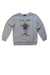 A Grey Crewneck Sweatshirts from Polo Ralph Lauren in size 6T for boy. (Front View)