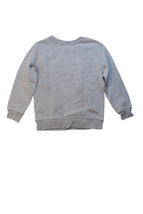 A Grey Crewneck Sweatshirts from Polo Ralph Lauren in size 6T for boy. (Back View)