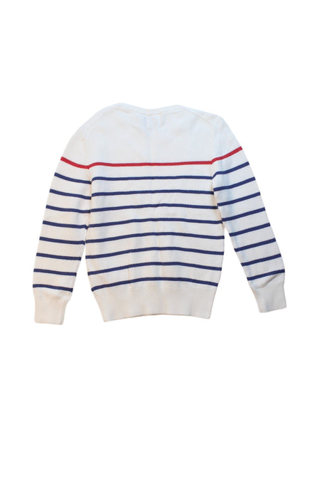 A Blue Knit Sweaters from Polo Ralph Lauren in size 6T for boy. (Back View)