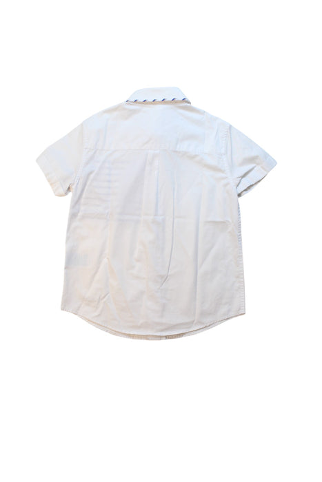 A White Short Sleeve Shirts from Nicholas & Bears in size 8Y for boy. (Back View)