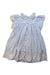 A Blue Short Sleeve Dresses from Louise Misha in size 7Y for girl. (Front View)