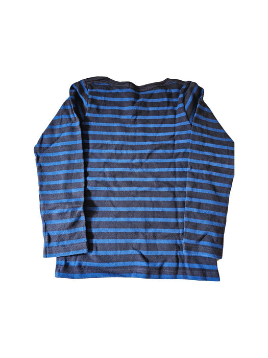 A Blue Long Sleeve T Shirts from Petit Bateau in size 6T for neutral. (Back View)