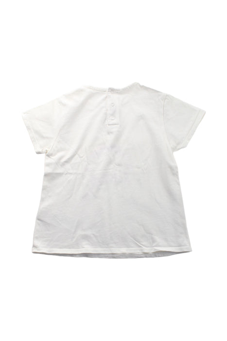 A White Short Sleeve T Shirts from Chloe in size 3T for girl. (Back View)