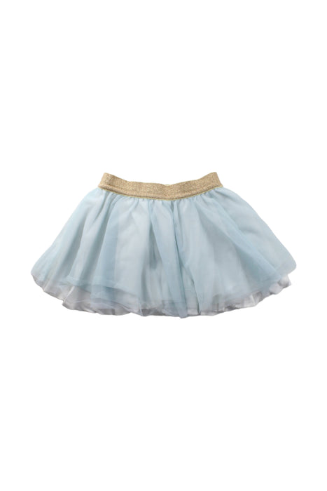 A Blue Tulle Skirts from Petit Bateau in size 3T for girl. (Front View)