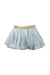 A Blue Tulle Skirts from Petit Bateau in size 3T for girl. (Back View)