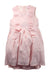 A Pink Sleeveless Dresses from Nicholas & Bears in size 4T for girl. (Front View)