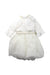 A White Long Sleeve Dresses from Nicholas & Bears in size 4T for girl. (Back View)