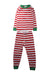 A Red Pyjama Sets from Hanna Andersson in size 4T for boy. (Front View)