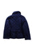 A Blue Puffer/Quilted Jackets from Ralph Lauren in size 4T for girl. (Back View)