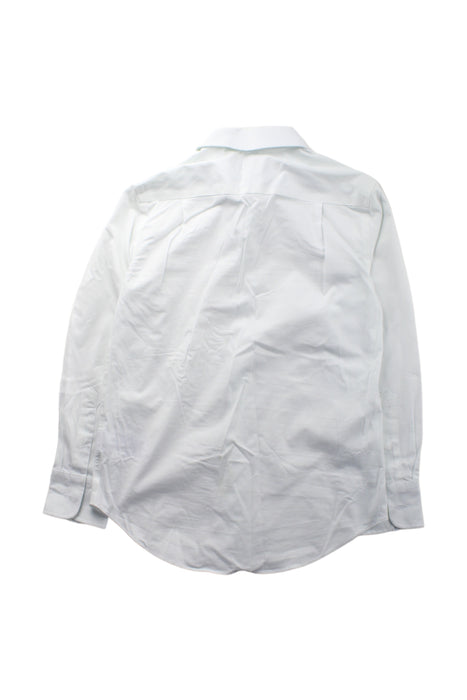 A White Long Sleeve Shirts from Crewcuts in size 8Y for boy. (Back View)