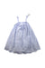 A Blue Sleeveless Dresses from Tahari in size 3T for girl. (Front View)