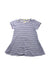 A Blue Short Sleeve Dresses from Boden in size 3T for girl. (Front View)