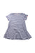 A Blue Short Sleeve Dresses from Boden in size 3T for girl. (Back View)