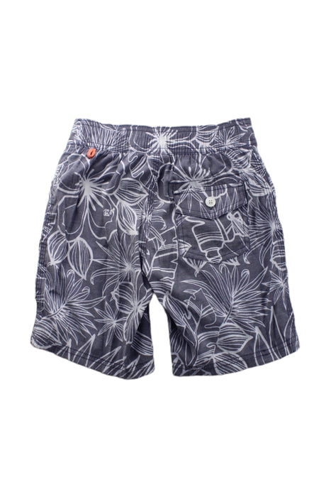 A Grey Shorts from Crewcuts in size 7Y for boy. (Back View)