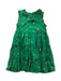 A Gold Sleeveless Dresses from Christian Siriano in size 3T for girl. (Front View)