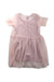 A Pink Short Sleeve Dresses from Sovereign Code in size 5T for girl. (Back View)