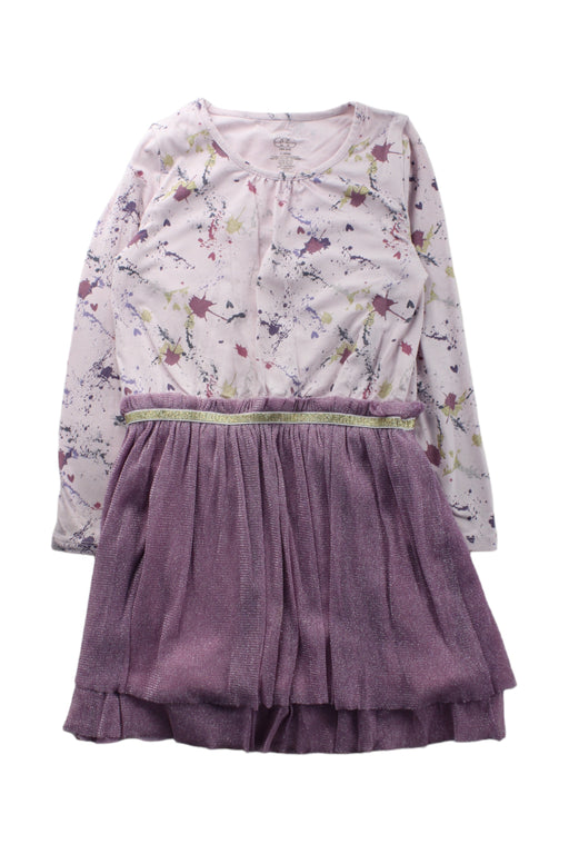 A Purple Long Sleeve Dresses from Egg New York in size 6T for girl. (Front View)