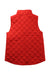 A Red Outerwear Vests from Crewcuts in size 4T for girl. (Back View)